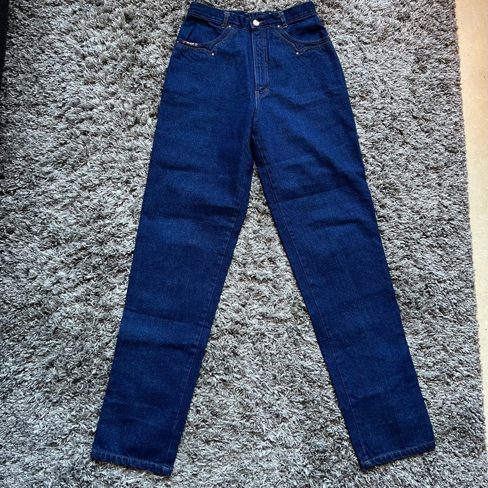 Vintage Blaze Equestrian Riding Denim Jeans Womens Size 11/29 36”